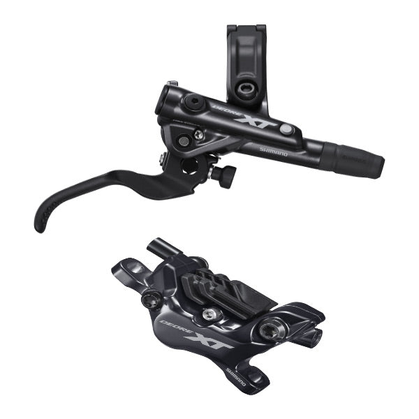 shimano disc brakes br m8120 bl m8100 xt 4 pot bled brake lever post mount calliper p75219