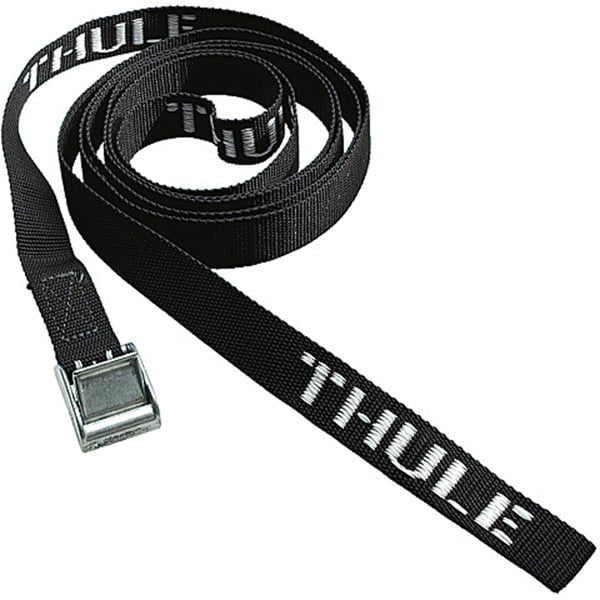 Thule 523 adjustable luggage straps with corrosion-resistant buckles, 2 x 400 cm, durable travel accessories.