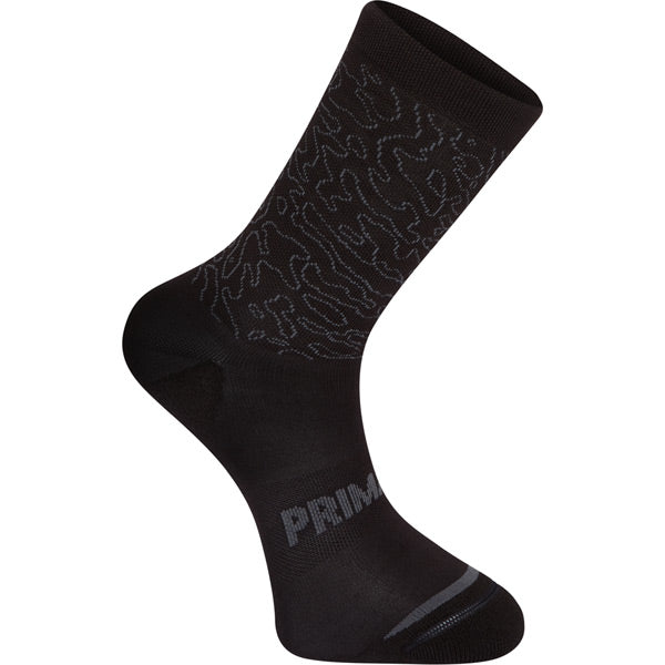 Madison Explorer Primaloft sock, lightweight outdoor clothing sock with insulated Primaloft material, designed for comfort and warmth.