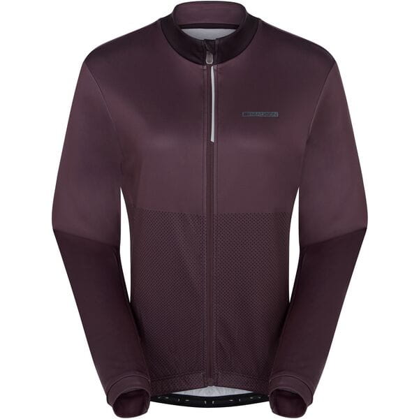 madison jersey sportive womens long sleeve thermal jersey p103126