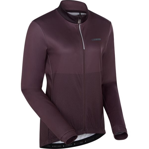 madison jersey sportive womens long sleeve thermal jersey p103126