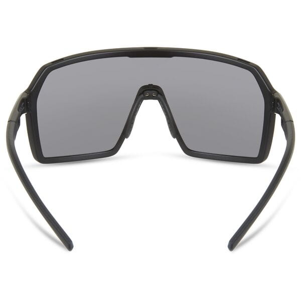 Madison Eyewear Crypto Matt Black Sunglasses - Black Mirror Lens