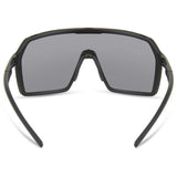 Madison Eyewear Crypto Matt Black Sunglasses - Black Mirror Lens