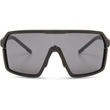 Madison Eyewear Crypto Matt Black Sunglasses - Black Mirror Lens