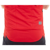 Madison Flux men's black short sleeve cycling jersey with pockets and zipper, designed for cycling comfort and performance.
