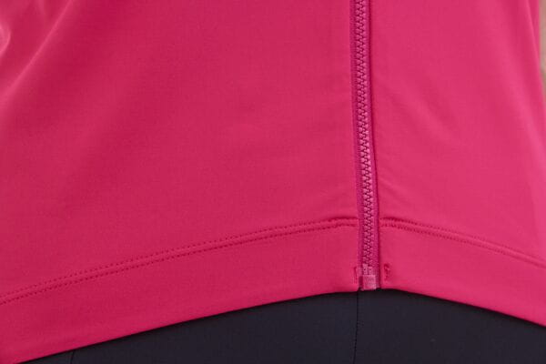 Madison Flux women's short sleeve cycling jersey in magenta pink, size 6, featuring breathable fabric and athletic fit.