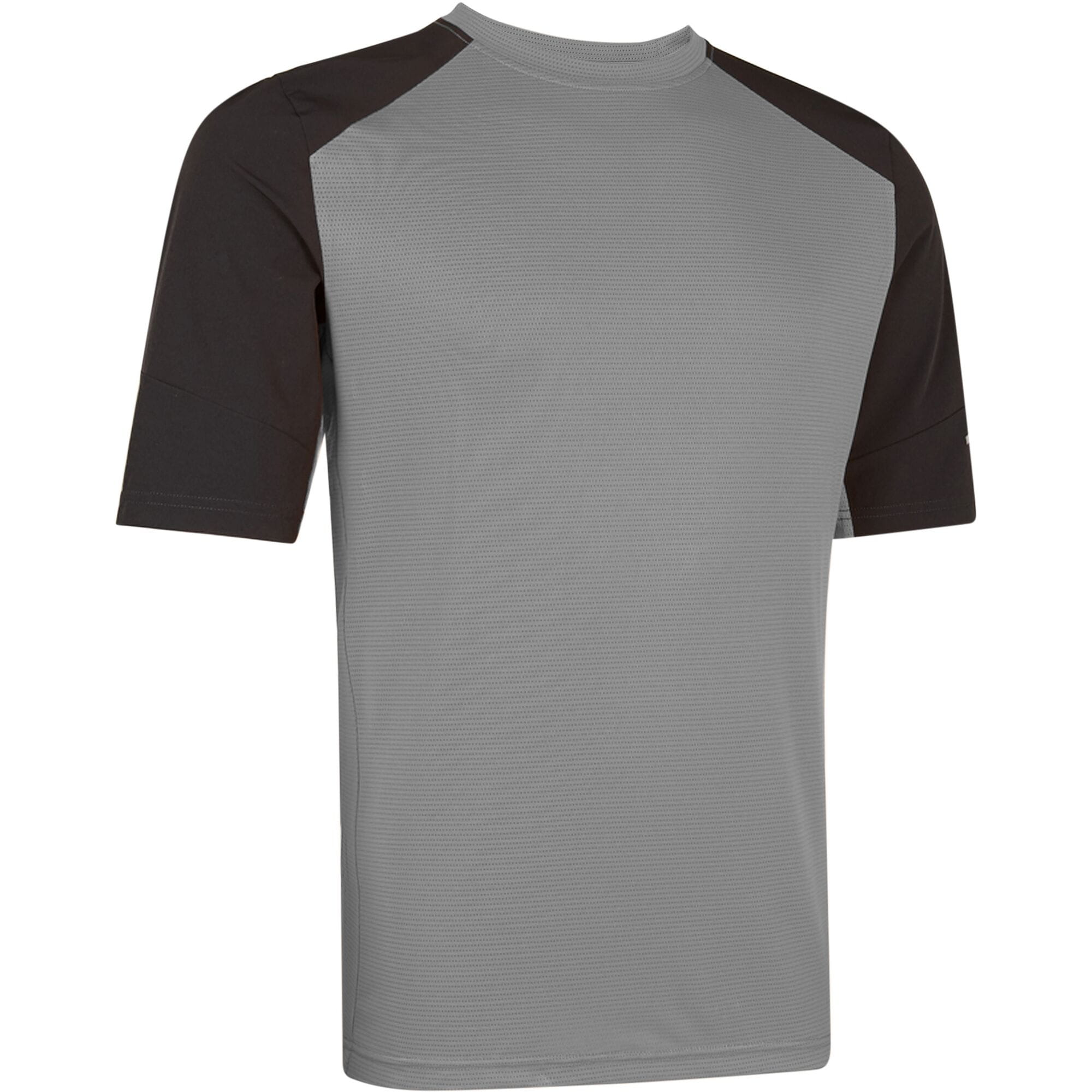 Madison Flux Trail men's magnesium grey short sleeve MTB jersey, XS, lightweight cycling clothing with breathable fabric.