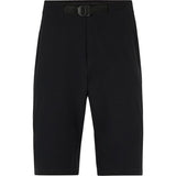 Madison Freewheel men's trail shorts in black, lightweight outdoor clothing with multiple pockets and adjustable waistband.