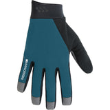 Madison Youth Gel Pad Trail Gloves with silicone grip for mountain biking, featuring padded palms and breathable fabric.