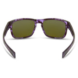 Madison Eyewear Signal Crystal Tortoise Shell Sunglasses - Purple Mirror Lens