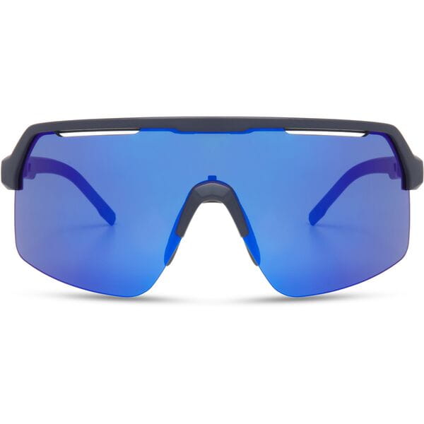 Madison Eyewear Crypto Air Ink Navy Sunglasses - 3 Lens Pack - Blue Mirror / Amber / Clear