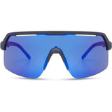 Madison Eyewear Crypto Air Ink Navy Sunglasses - 3 Lens Pack - Blue Mirror / Amber / Clear