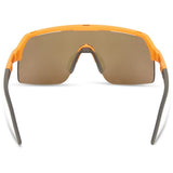 Madison Eyewear Crypto Air Mango Orange Sunglasses - 3 Lens Pack - Fire Mirror / Amber / Clear