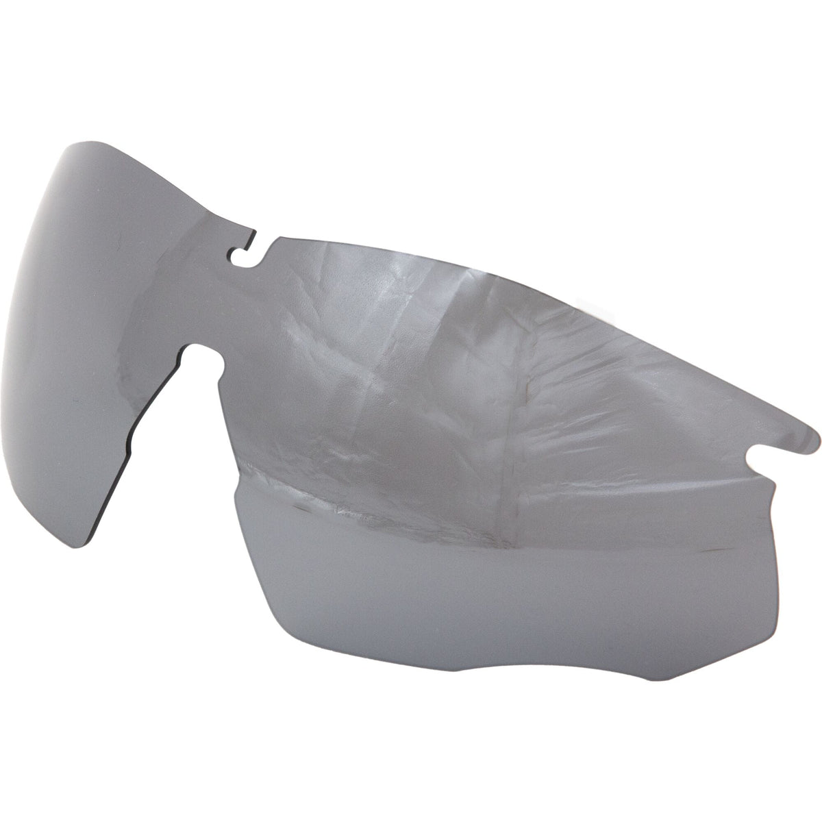 Madison Eyewear Shield spare polarized lens for MTB and road cycling, shown in clear view with protective coating.