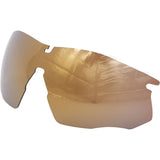 Madison Eyewear Shield spare polarized lens for MTB and road cycling, showing the clear, protective lens with logo on the edge.