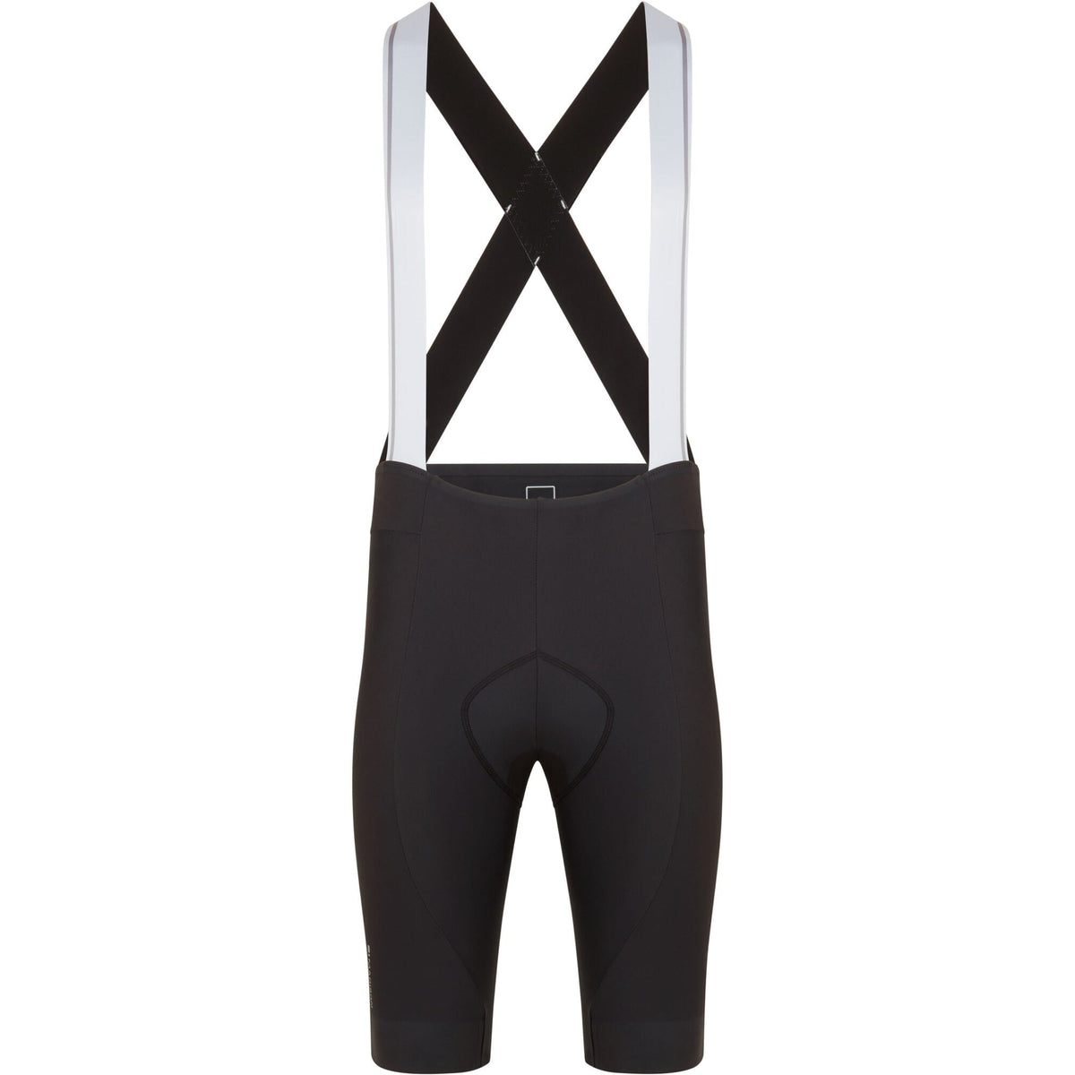 Madison Flux men's Lycra cycling bib shorts with EIT dual-density pad, form-fitting and designed for comfort during rides.