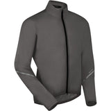 Madison Flux 2L Ultra Packable Waterproof Jacket for Men, breathable and wind-resistant outdoor clothing, shown in dark color.