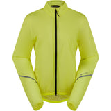 Madison Flux 2L women's waterproof cycling jacket with reflective inserts, lightweight and packable for outdoor riding.