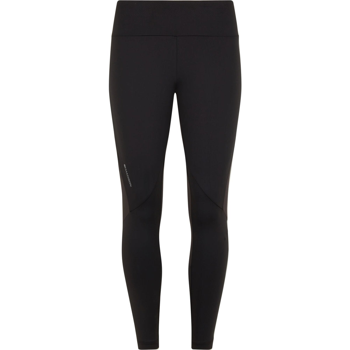 Madison Roam DWR women's cycling leggings with reflective inserts and zipped pocket, designed for active outdoor riding.