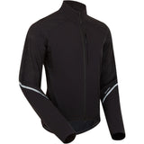 Madison Stellar Tech men's windproof packable cycling jacket with front zipper and reflective details, designed for outdoor riding.