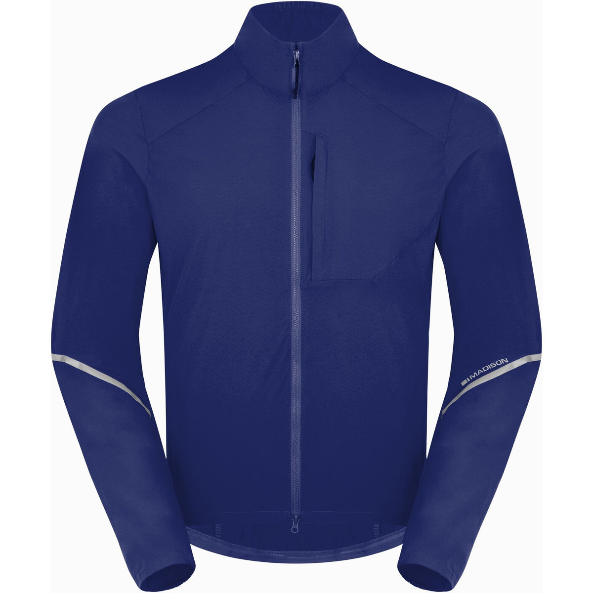 Madison men's windproof packable cycling jacket with ventilation technology, lightweight and designed for outdoor cycling.