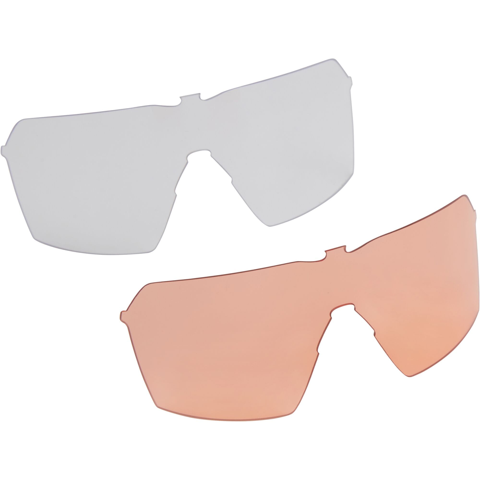 Madison Eyewear Crypto Upgrade Lens Pack with two UV protection lenses in amber and clear for clothing accessories.