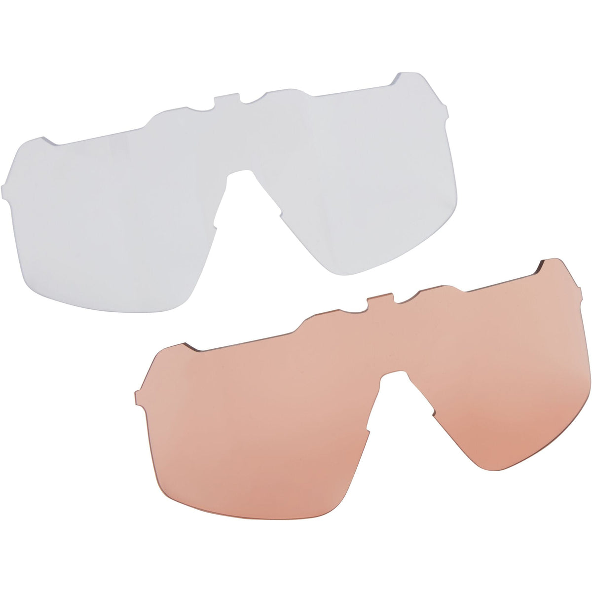 Madison Eyewear Crypto Air Upgrade Lens Pack with two lenses, amber and clear, for sunglasses or eyewear accessories.