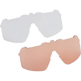 Madison Eyewear Crypto Air Upgrade Lens Pack with two lenses, amber and clear, for sunglasses or eyewear accessories.