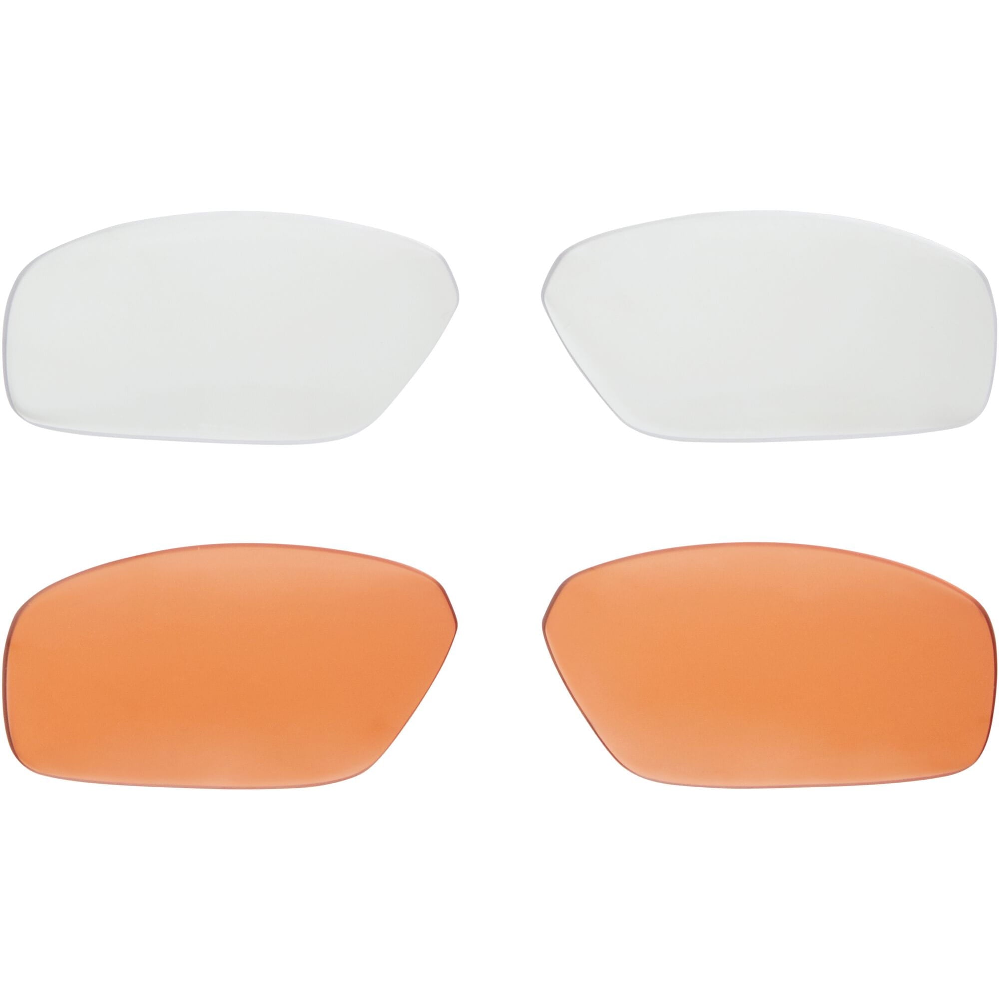 Madison Eyewear Target Upgrade Lens Pack with 2 amber and clear UV protection lenses for eyewear.