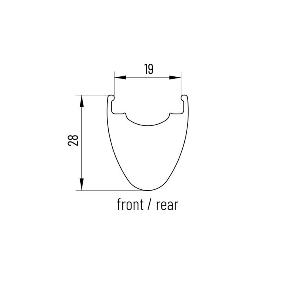 Miche Road Wheels - Race H Disc Brake Wheels