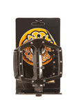 Fatty's Flatties Dobber Black MTB pedal, durable flat mountain bike pedal with textured surface and sturdy design.