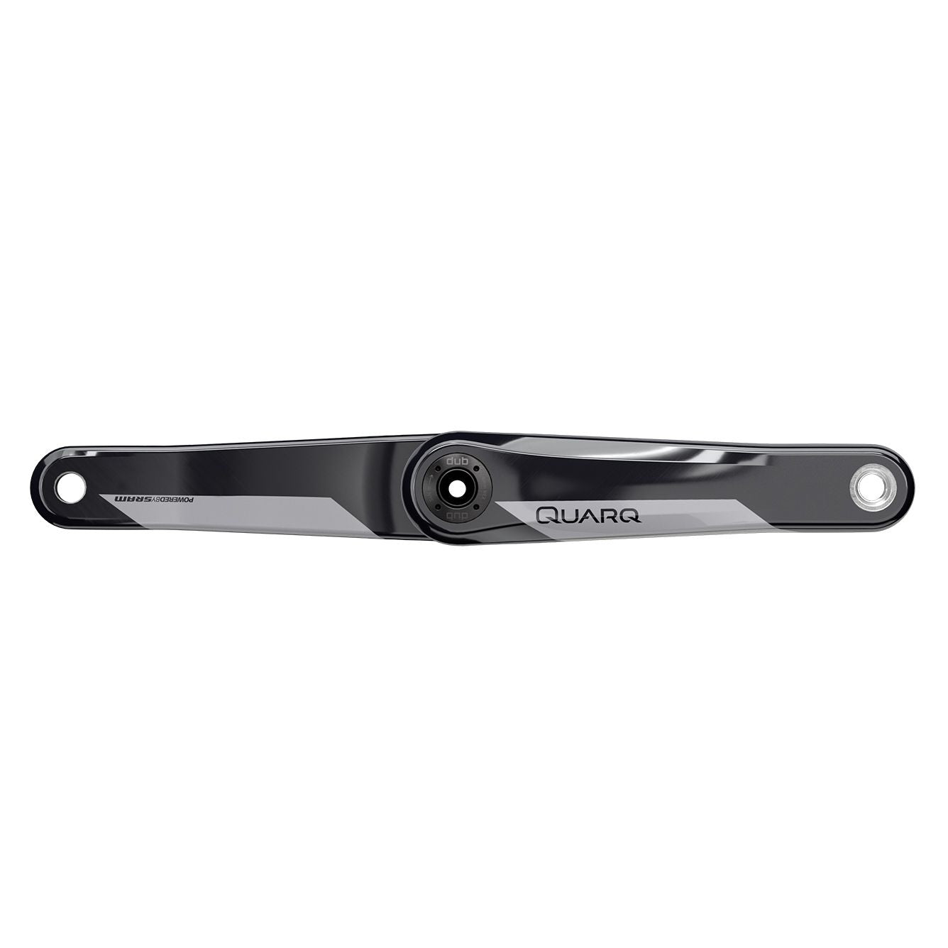 Quarq Cranks - Crank Arm Assembly D2 Dub Gloss No Power (Bb/Spider/Chainrings Not Included) V2