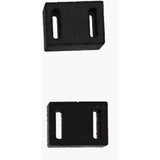 Miss Grape EVA spacers for handlebar bags, set of two, bike packing accessories, shown on a bicycle handlebar.