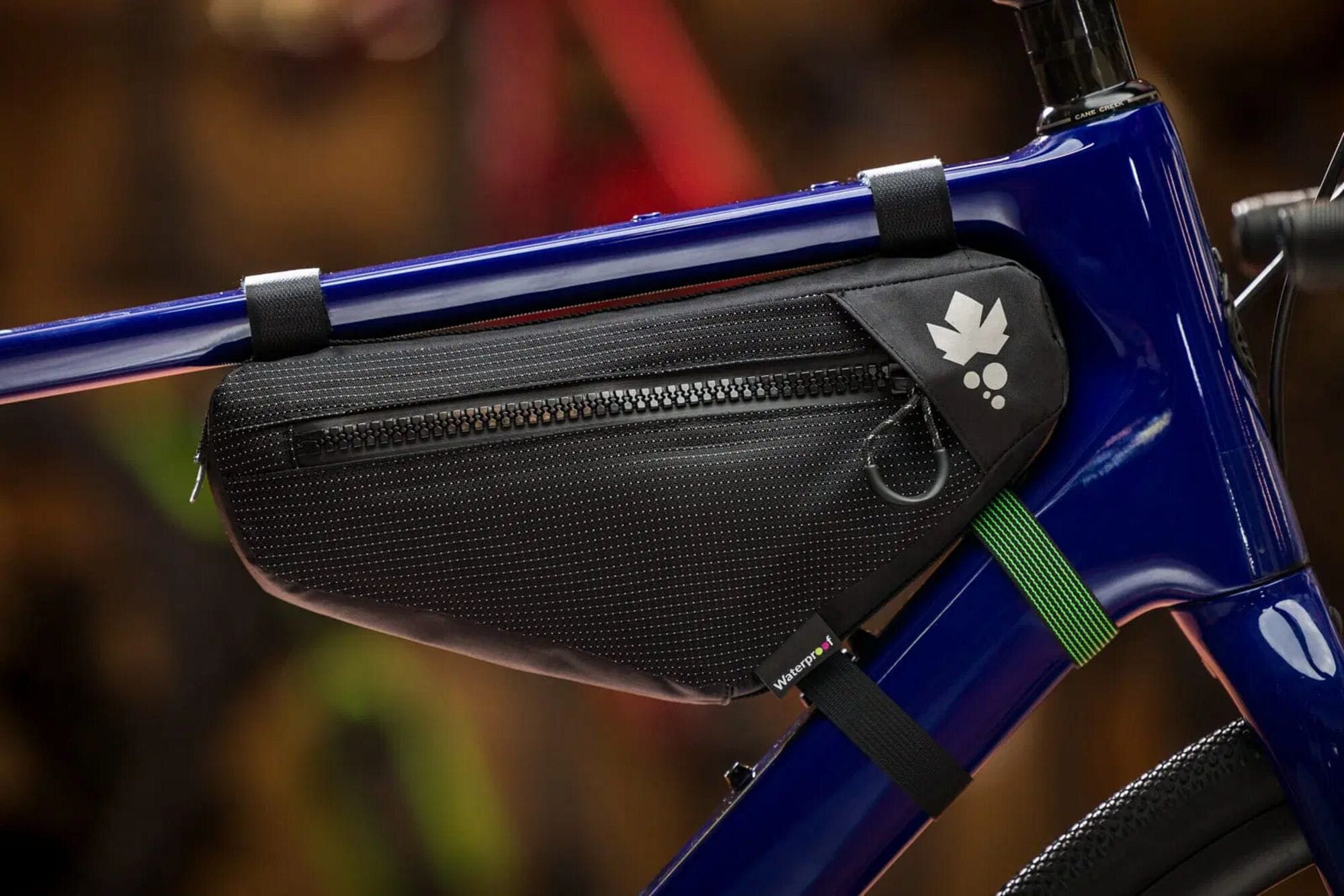 Miss Grape Internode 2 Road Waterproof Frame Bag for road and gravel bikes, 2L capacity, durable bike accessories.