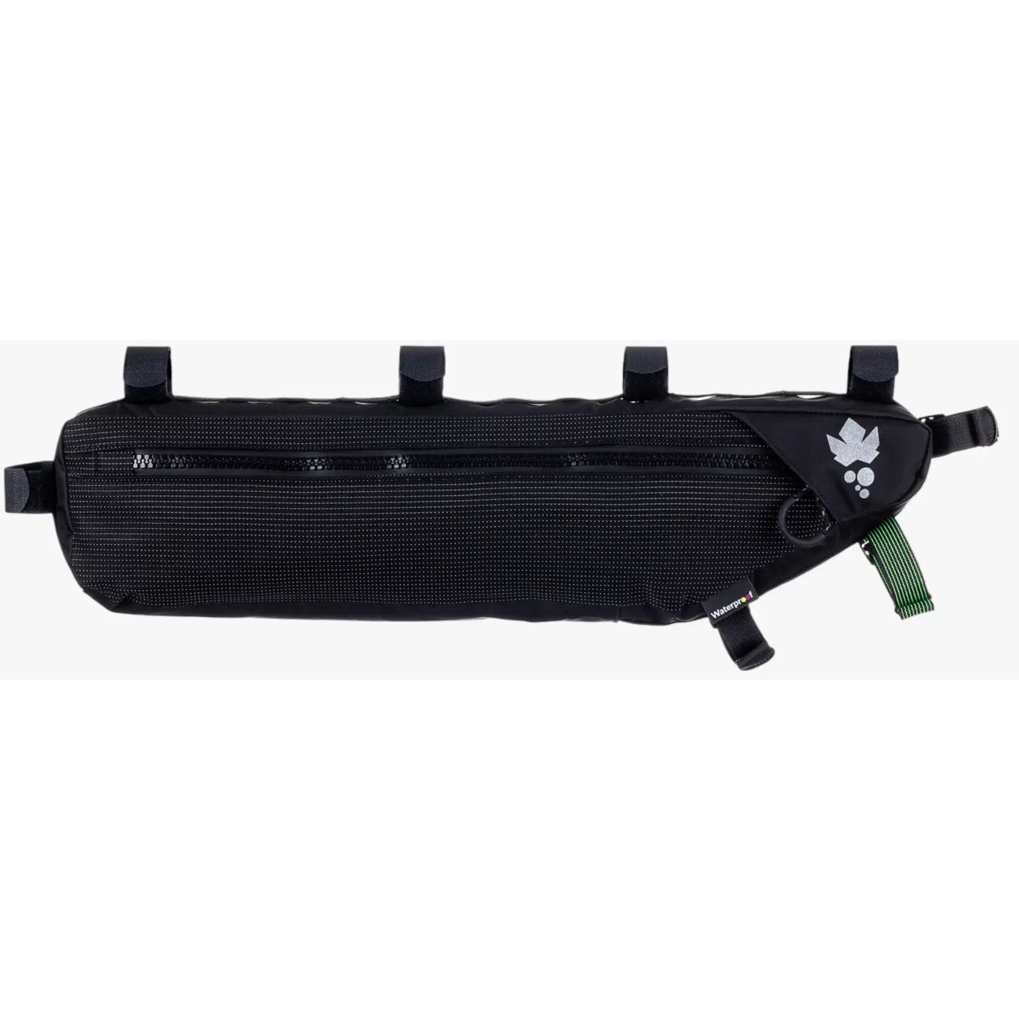 Miss Grape Internode 5 Adventure Waterproof Frame Bag for cycling, 5L capacity, mounted on bike frame, durable and weather-resistant.