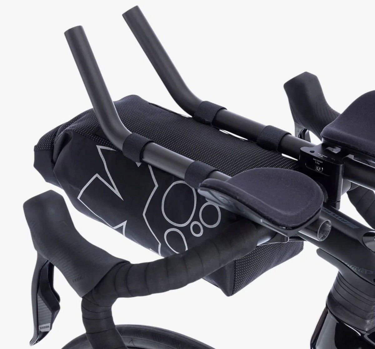 Miss Grape waterproof dry bag with trunk aero bar mount for cycling and bikepacking adventures.