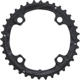 Shimano Deore XT FC-T781 10 speed triple middle chainring 36T-AL black