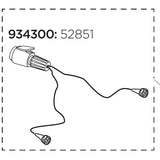 Thule 52851 13 Pin EF XT UK Lamp Cable for Car Racks & Trailers