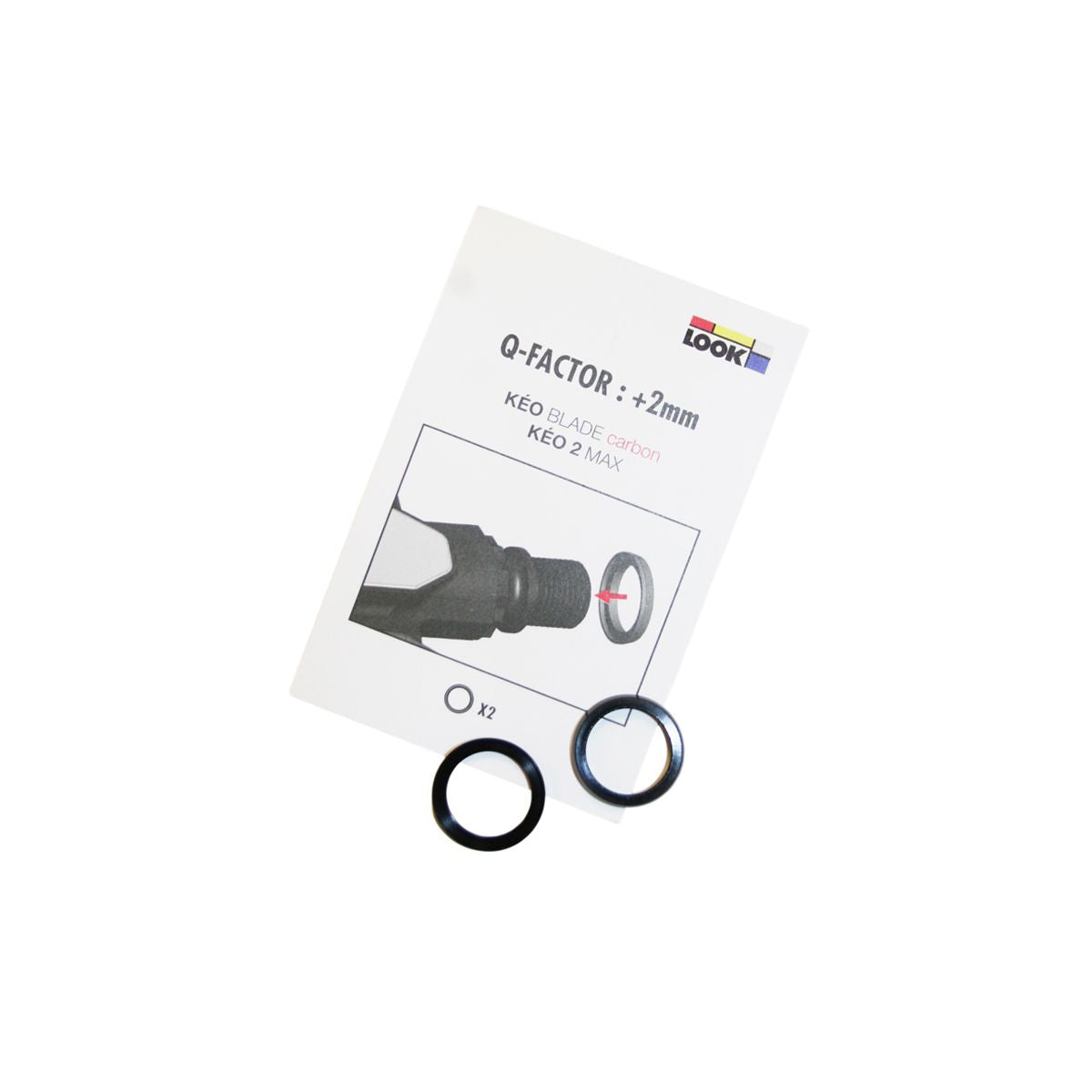 Look Adjustable Q-Factor Washer (Fits Keo 2 Max/Keo Blade) From 53 To 55Mm Q-Factor Spares & Accessories