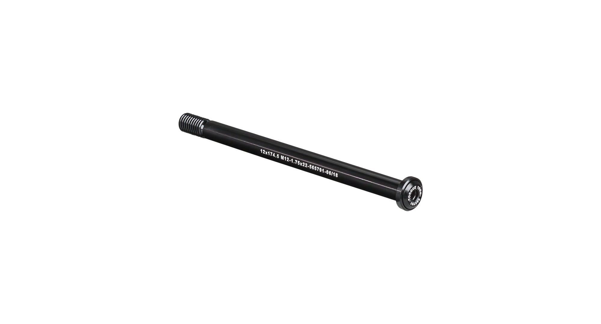 Bontrager Switch Lever Rear Thru-Axle Black Rear 174.5mm