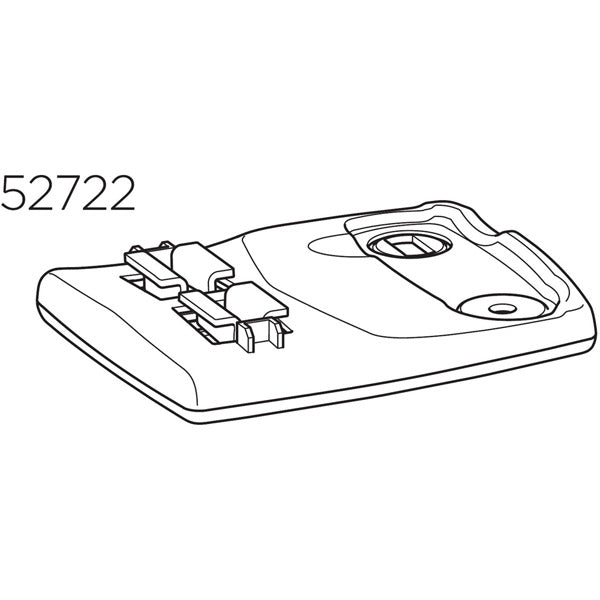 Thule Mounts & Spares - 52722 Rear plate for 565 ThruRide