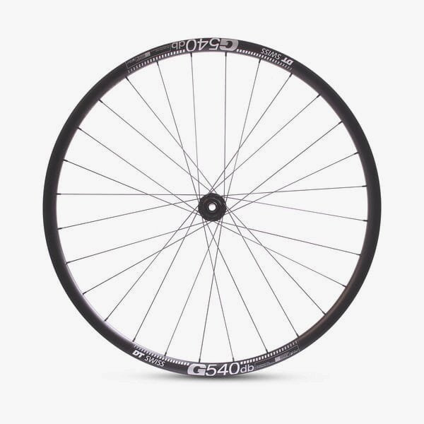 M Part Wheels Gravel Front Wheel Dt 370 Cl Hub G 540 Rim Tlr Black 700C Wheel