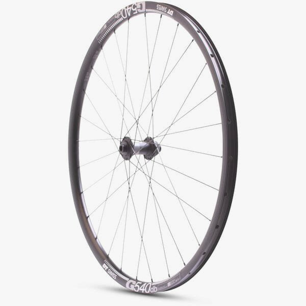 M Part Wheels Gravel Front Wheel Dt 370 Cl Hub G 540 Rim Tlr Black 700C Wheel