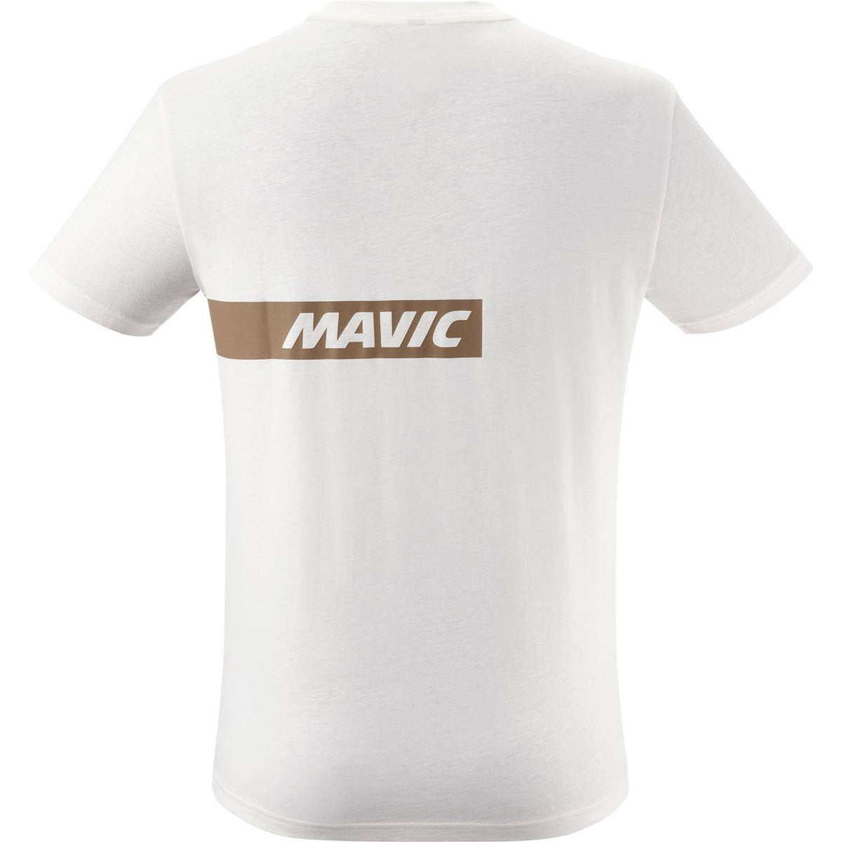 Mavic corporate stripe logo casual T-shirt made of organic cotton with a stylish design, perfect for everyday wear.