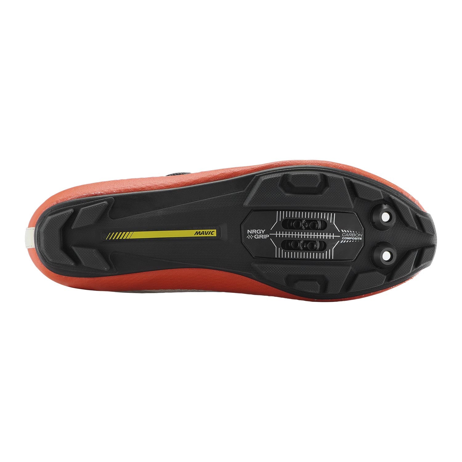 Mavic Crossmax White Orange SL II Shoe 
