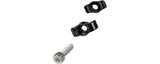 Trek Bolt-on Double Cable Housing Guide Black Bolt-on cable housing guide (Double)