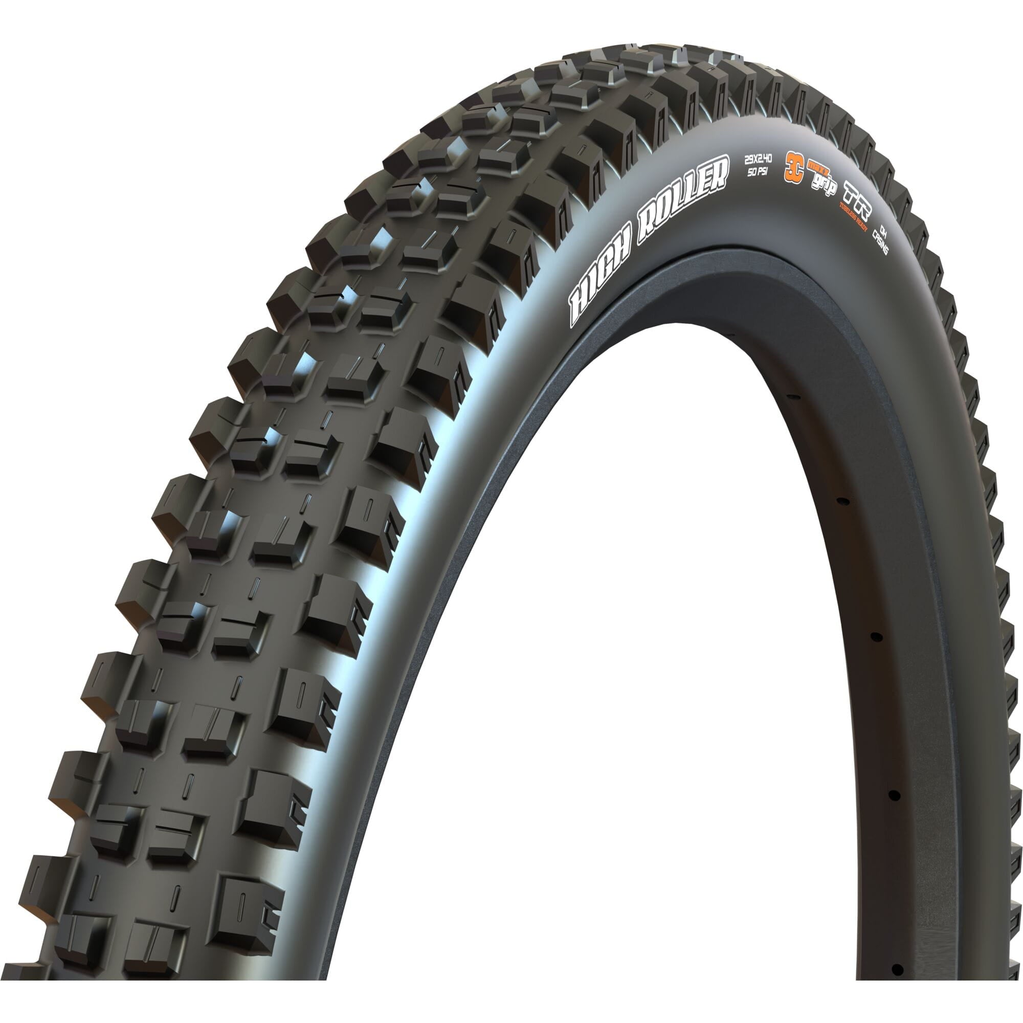 Maxxis High Roller Downhill 27.5 x 2.40 120x2 TPI Folding 3C MaxxGrip Tubeless T