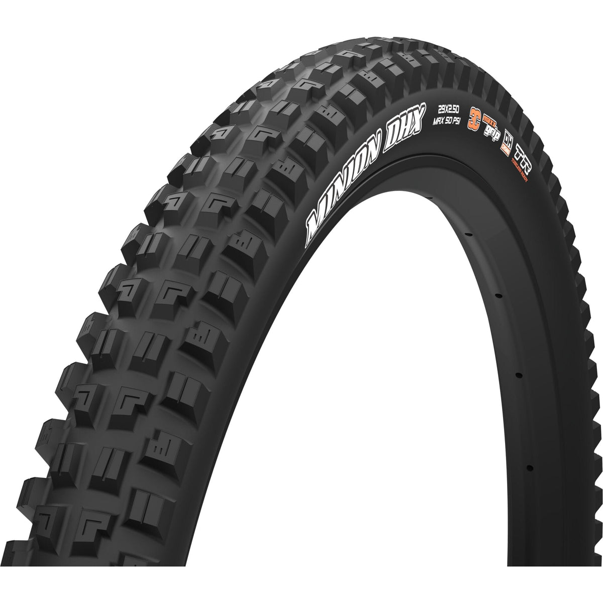 Maxxis Minion DHX Downhill 27.5 x 2.50 120x2 TPI Folding 3C MaxxGrip Tubeless Tyre