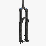 Fox 2027 38 Float Pelite MTB fork grip with KaboltX110, tapered 44mm, matte black, designed for 29-inch mountain bikes.