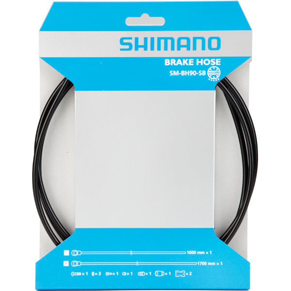 Shimano Sm-Bh90 Xtr Disc Brake Cuttable Hose Rear Black Cables